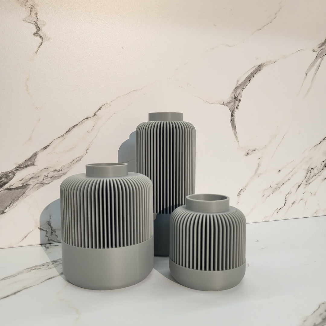 Lot de 3 Vases Emboîtables Solea – Personnalisables & Fabriqués en France – Image 7