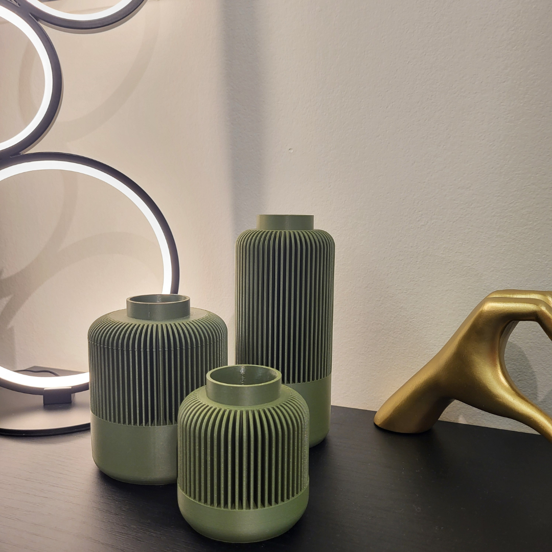 Lot de 3 Vases Emboîtables Solea – Personnalisables & Fabriqués en France – Image 9