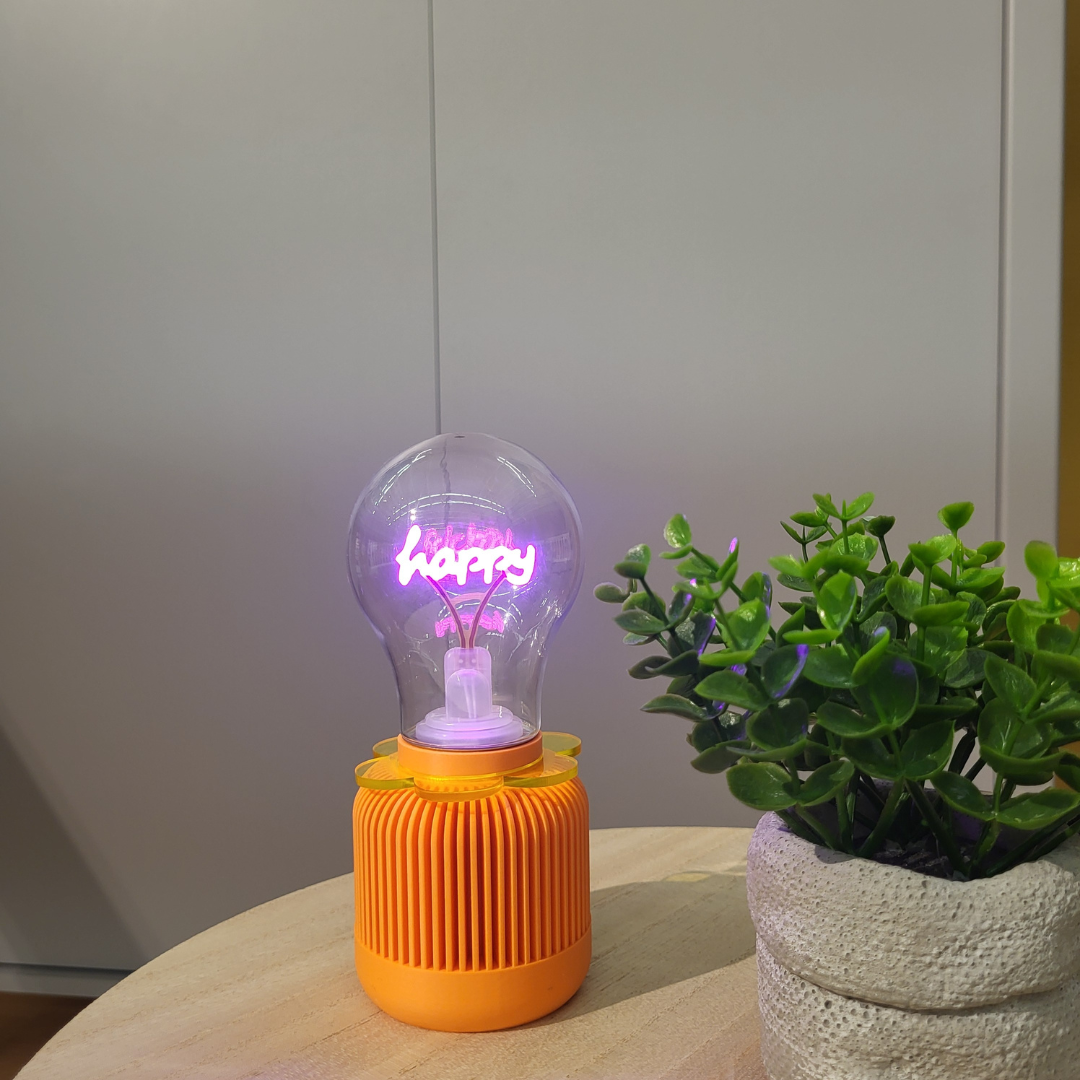 Lampe flowers en impression 3D